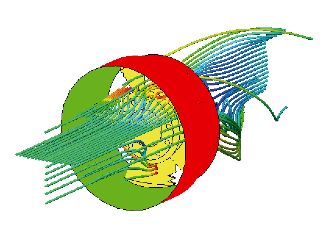 Steam Traces of Fan