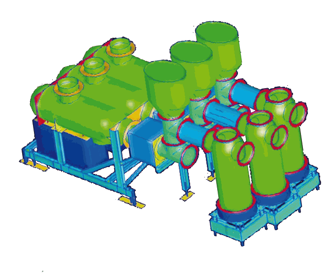 Seismic resistance of gas insulated switchgears. Courtesy of AMETRA Expression Numérique